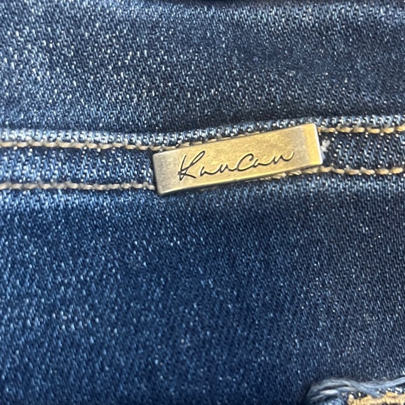 KanCan Deep Indigo Wide-Leg Jeans Women’s Size 26 - Picture 7 of 9